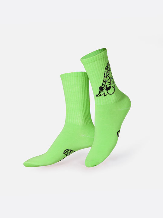 Eat My Socks Ανδρικές Κάλτσες Πράσινες