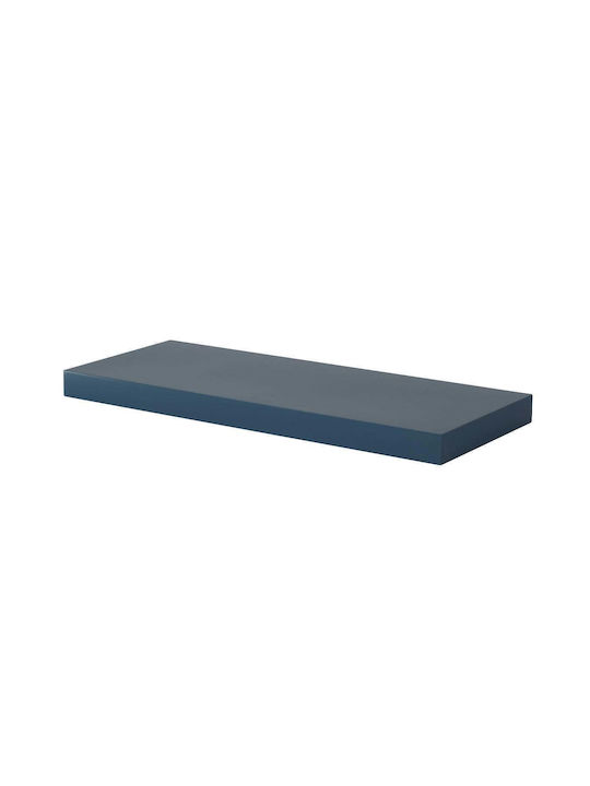 Wall Shelf Petrol Blue 90x23.5x3.8cm