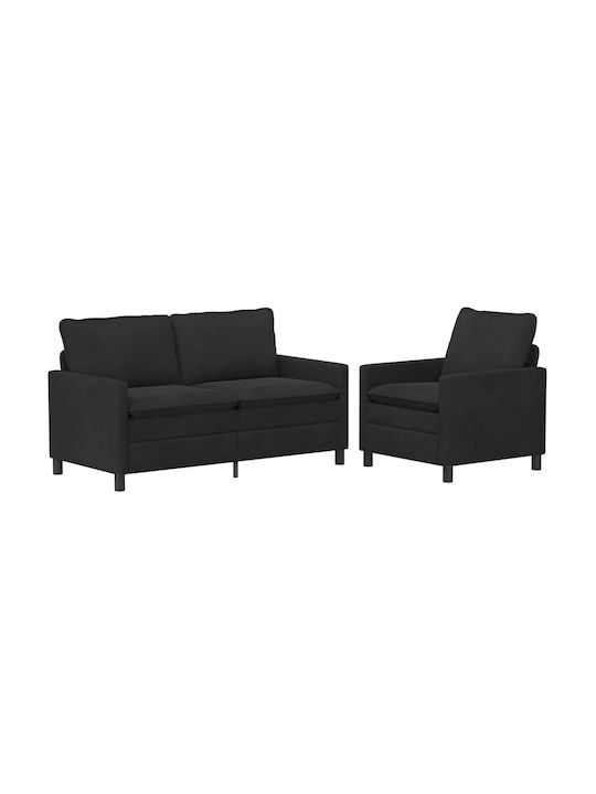 Living Room Furniture Set 2-Seater & Armchair