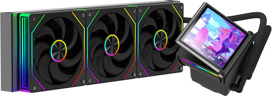 ProGaming Елитен Настолен Компютър Ryzen 7-5800X 32GB DDR4 2TB SSD GeForce RTX 3050 W11 Home Черен Глейшър