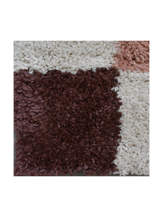 Shaggy Noelia Χαλί Ορθογώνιο Cream-multi 120x160cm