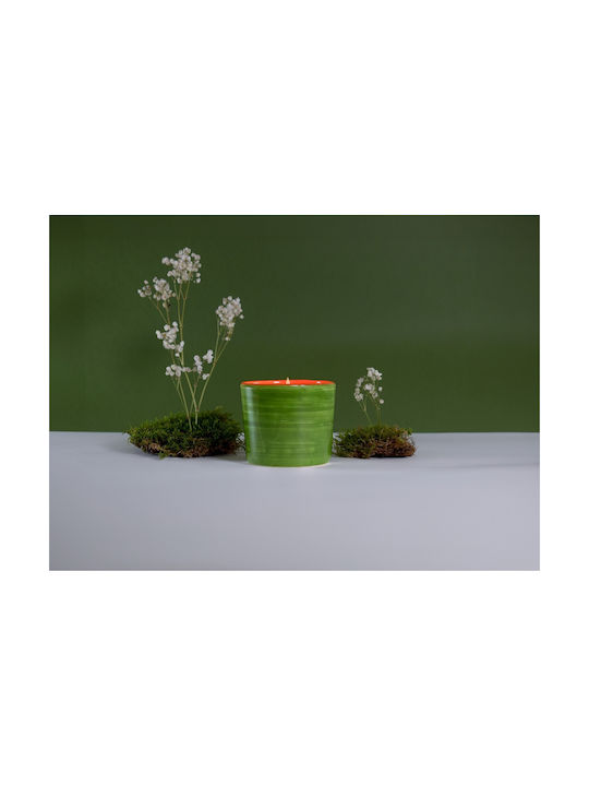 Champs Elysees Monochrome Herbal Aromatic Candle 320gr Handmade Olphactory Container