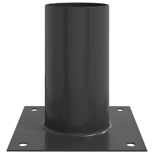 vidaXL Post Support for Garden Fence Made of Metal 15x15x15cm 12 Pieces