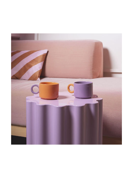 Sans Marque Keramiktasse Lila