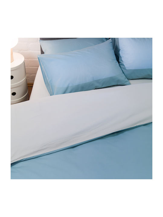 Naf Naf Naf Naf Bettbezüge Baumwolle 165x245cm Einzel mit Kissenbezug Hue Arona Grau Violett