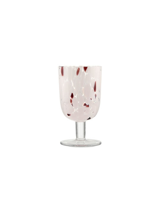 Estia Colorburst Set White Wine Glasses Pink 380ml 6 Pieces