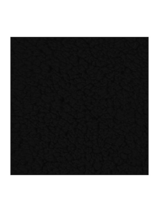 vidaXL Κουβέρτα Fleece Υπέρδιπλη 220x260εκ. Μαύρο