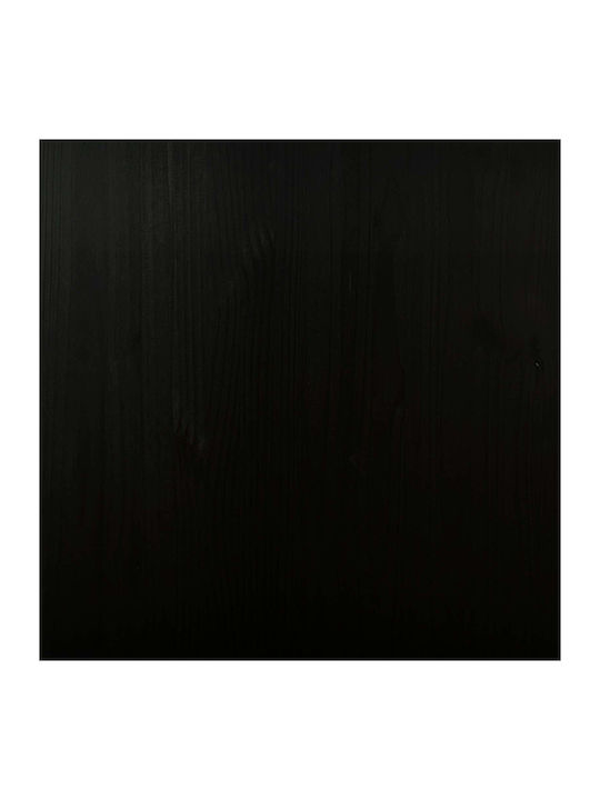 Office Drawer Made of Solid Wood Black 34x39x65.5cm