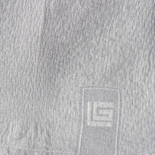 Guy Laroche Soho Ριχτάρι Διθέσιου Καναπέ Δύο 'Οψεων Chenille 180x250εκ. Silver