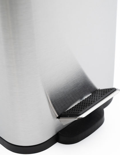 Hotel Slim Inox Σετ Πεντάλ 5lt Soft Close & Πιγκάλ Μεταλλικό