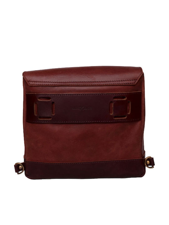 Tripmachine Σακίδιο Αναβάτη Messenger Bag Cherry Red Κόκκινο