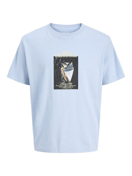 Crew Neck T-Shirts Kaschmir Hellblau