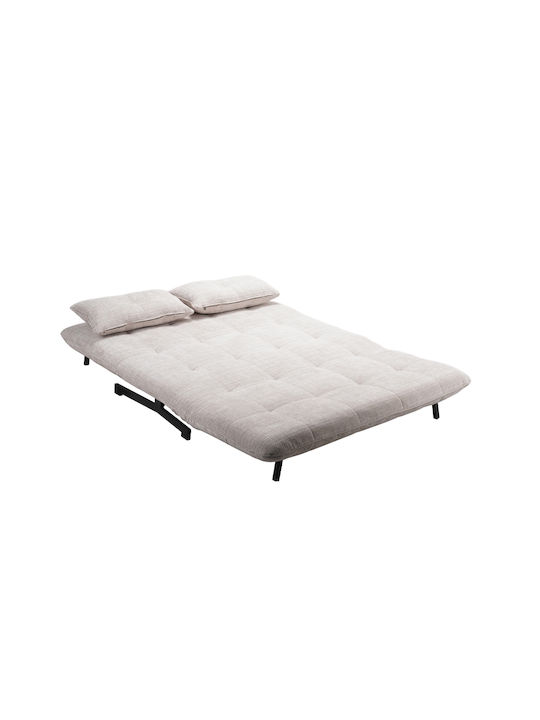 Escada Canapea Cu Două Locuri Pat Off White 142x88x86cm