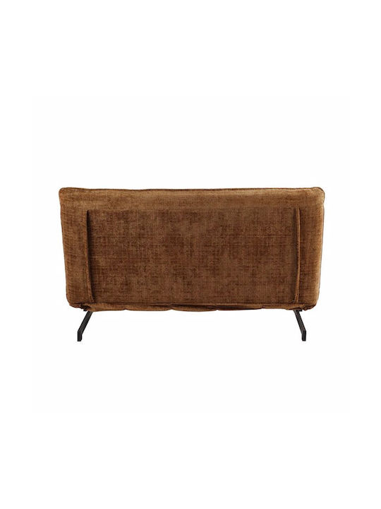 Escada Doppelsitzer Sofa Bett Senfgelb 142x88x86cm