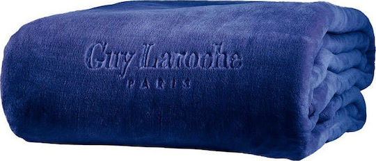 Guy Laroche Smooth Υπέρδιπλη 220x240εκ. Navy Blue