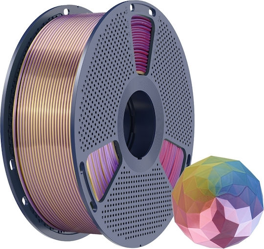 Sunlu PLA+ 3D Printer Filament Blue Purple Red Gold
