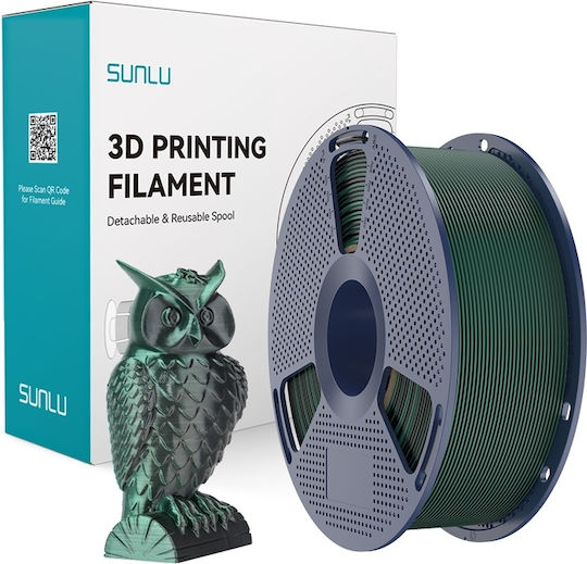 Sunlu PLA+ 3D Printer Filament Μαύρο