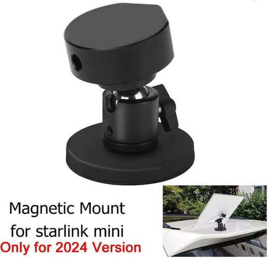 Магнитна Основa За Монтаж На Таван На Автомобил Starlink Mini 2024 Модел Здрава Регулируема Магнитна Скоба Стабилен Сателитен Сигнал На Прозорци И Люкове Автомобили Кемпери Лодки Яхти Черна Код 1-per0166