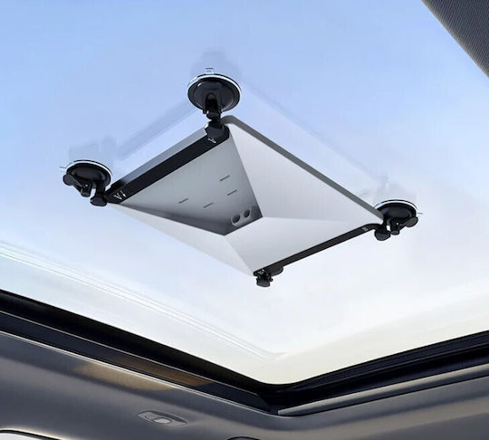 Kit Base Mounting Car Roof Starlink Mini Base Mounting Car Roof Kit Holder 4 Suction Strong Grip Cups Stable Satellite Signal On Windows & Sunroofs Cars RVs Boats Yachts Black Code 1-per0162