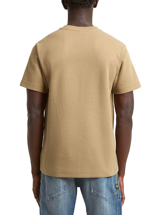 G-Star Raw G-Star Raw Herrenblusen Kurzarm T-Shirts Farbe Braun G-Star Raw G-Star Raw Herrenblusen Kurzarm T-Shirts Farbe Braun