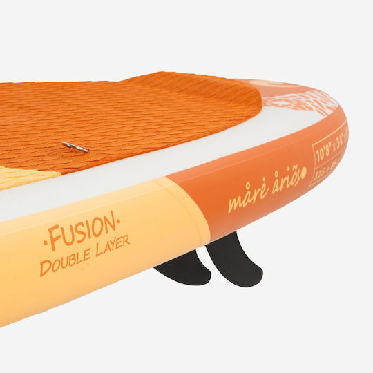 SCK Mare Arioso 10'8" Inflatable SUP Board / Windsurf with Length 3.25m Orange