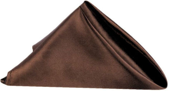Kotonia Home Cotton Napkin Set 10 Pieces Dark Chocolate 45x45 cm