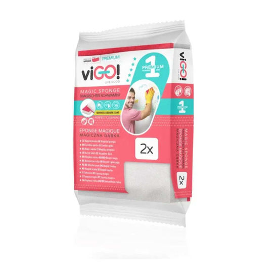 Magic Cleaning Sponge 2pcs Premium №1 Vigo
