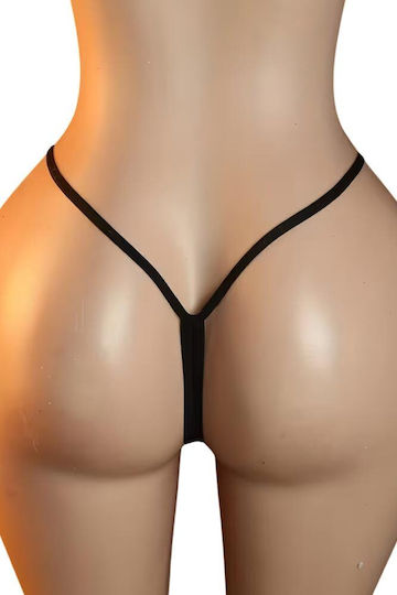 Women's String Pearls Annamu Black A-1175