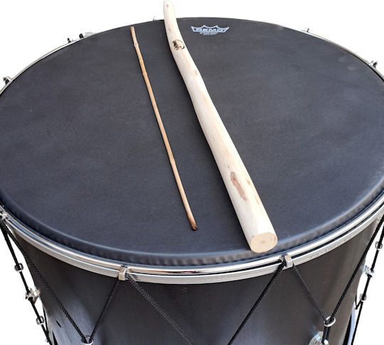 20 Inch PS-2 Black Suede Drums With Screws