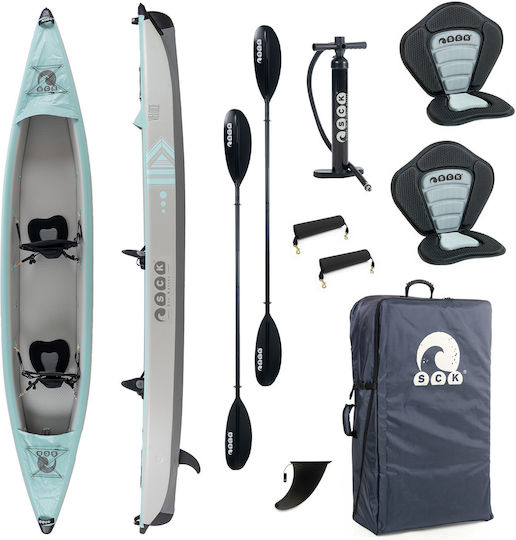 SCK Veloce SCK-28392839 Plastik-Kajak Meer 2 Personen Grün