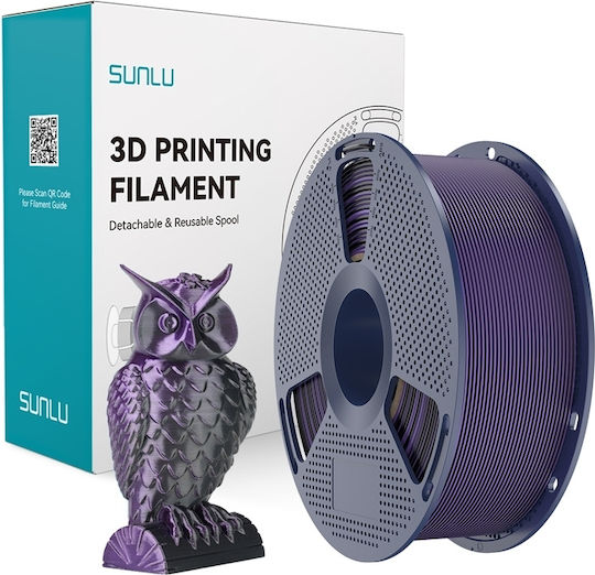 Sunlu PLA+ 3D Printer Filament Μαύρο