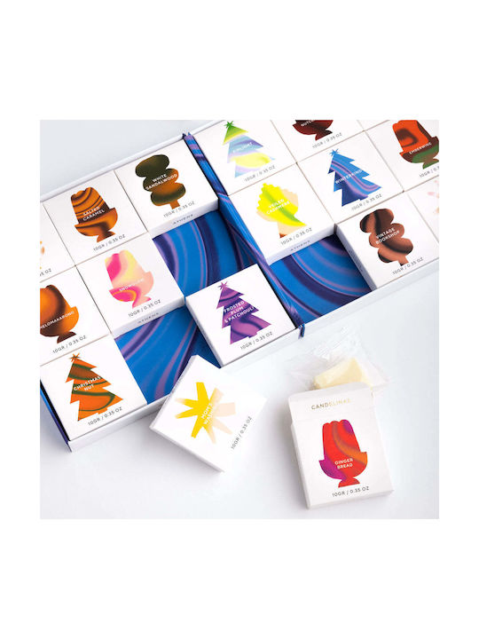 Candelinas No.25 Σετ Δοκιμαστικό 18x10g Wax Melts Συλλογή Αρωμάτων
