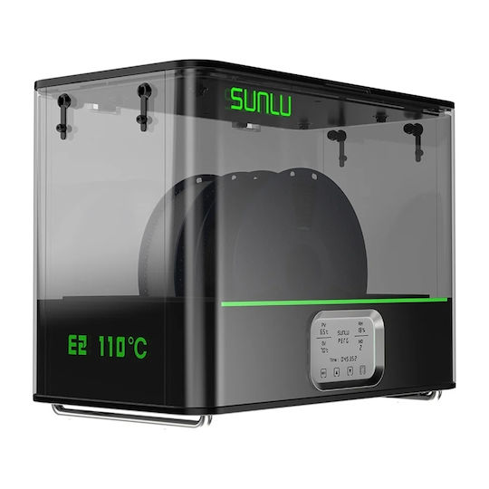 Sunlu Filament Dryer Box With 1 Reel Capacity And LCD Screen