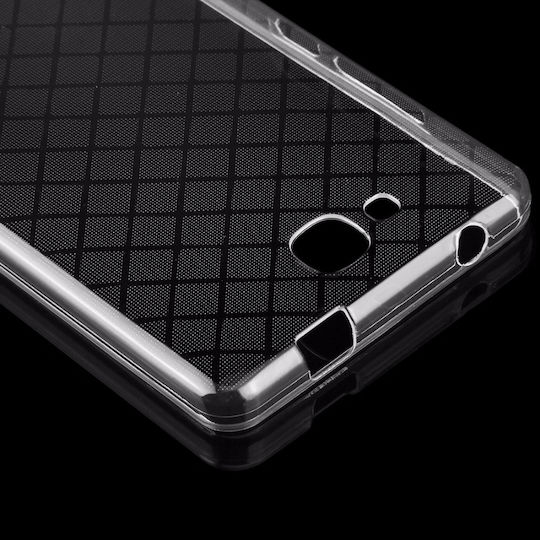 Umschlag Rückseite Silikon Transparent (Realme C3)