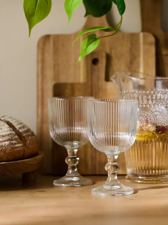 Cryspo Trio Noris Set Glasses for White Wine Glass Goblets 250ml 6 Pieces