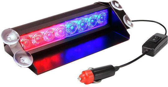 LED Universal Ford Escort 12V 8W 26cm με Κόκκινο Φωτισμό 1τμχ