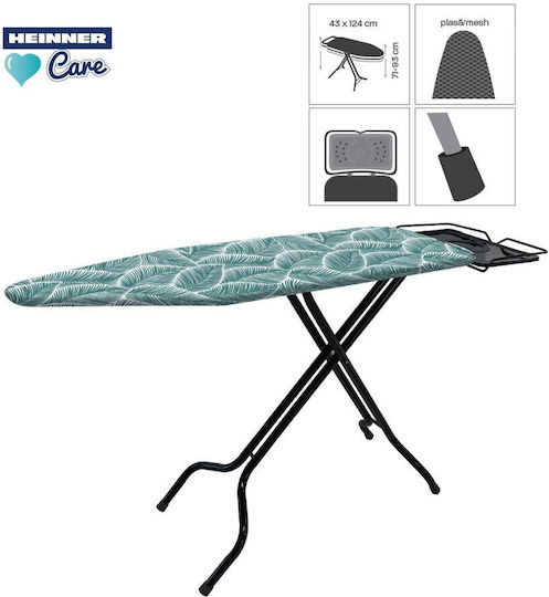 Heinner Heinner Foldable Ironing Board for Steam Iron 124x43cm