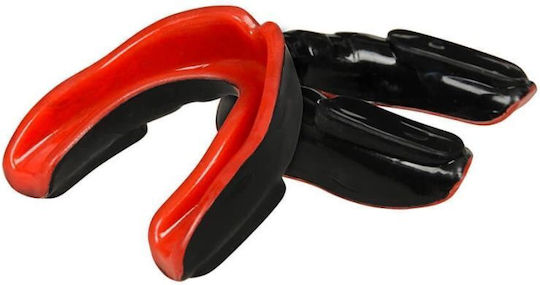Gel Mouthguard + Box Black Red Geltech Red