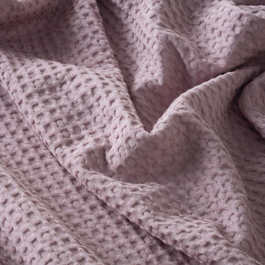 Kentia Cecilia Pique Blanket Double 220x240cm Lilac