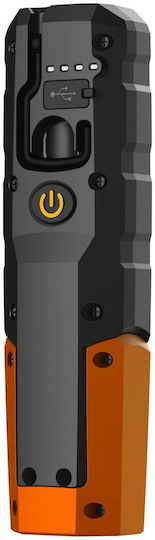 Wiederaufladbare Arbeits- und Baustellenbeleuchtung Led Fluxon 500lm Batterie 2200mah Magnet Haken