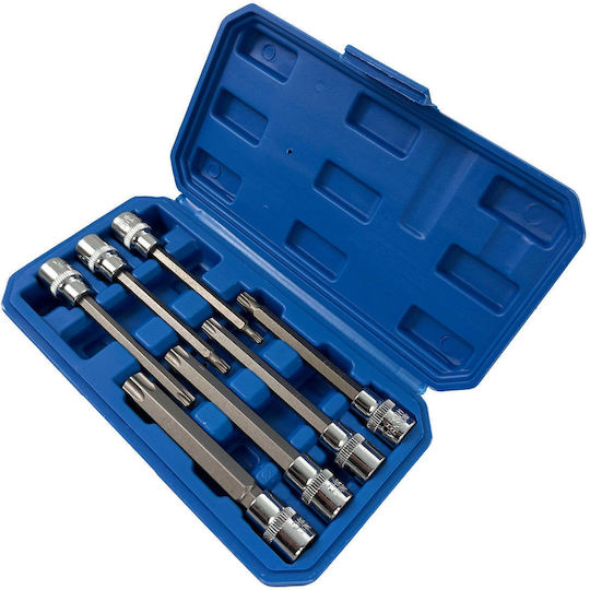 Σετ Μύτες Torx Έξτρα Μακριές 3/8" 7tμχ Gebo Tools