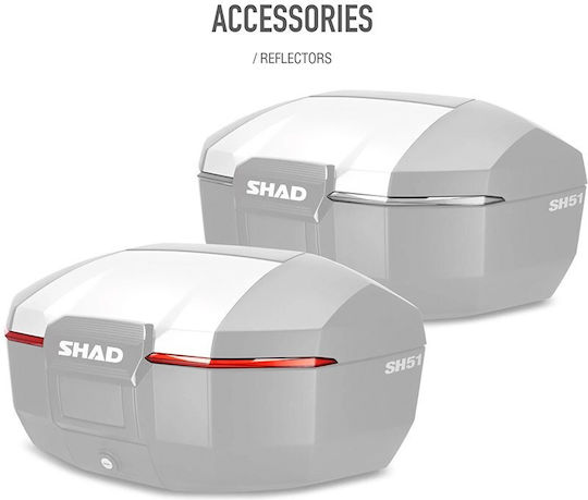 Central Case Sh51 D0b51200 Aluminum Lid 51l Shad