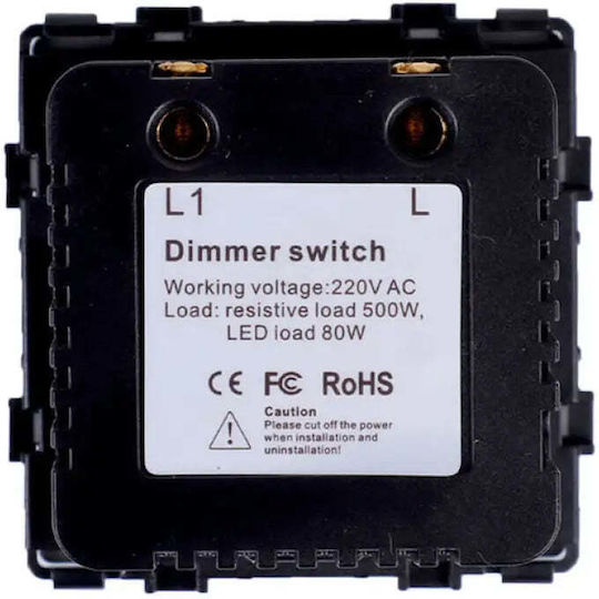 Luxon Mechanism for Dimmer Switch in White Colour