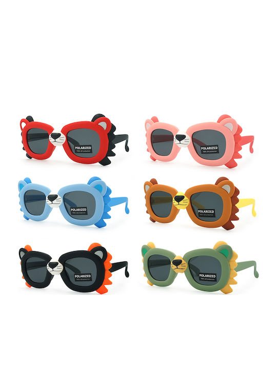 Παιδικά Γυαλιά Ηλίου με Polarized Φακό Κόκκινα