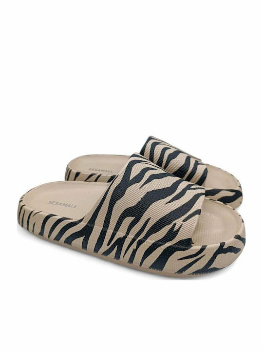 Slides Zebra Bej