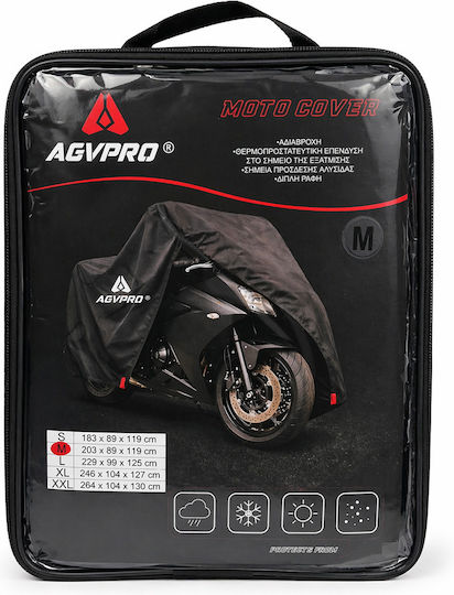 AGVpro Κουκούλα Μηχανής Αδιάβροχη MC100