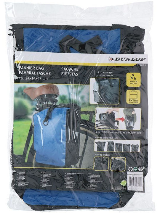 Dunlop Bicycle Rack Bag 15lt Black