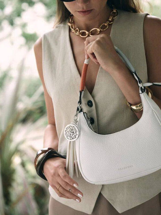Damentasche Schulter Crossbody aus Kunstleder Beiges
