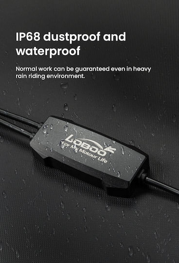 Loboo Bmw Мотоциклетен Контролер За Фар Can-bus Plug & Play Ip68