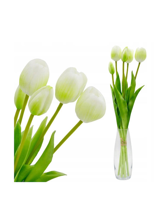 Bouquet of White Tulips 39cm Saska Garden